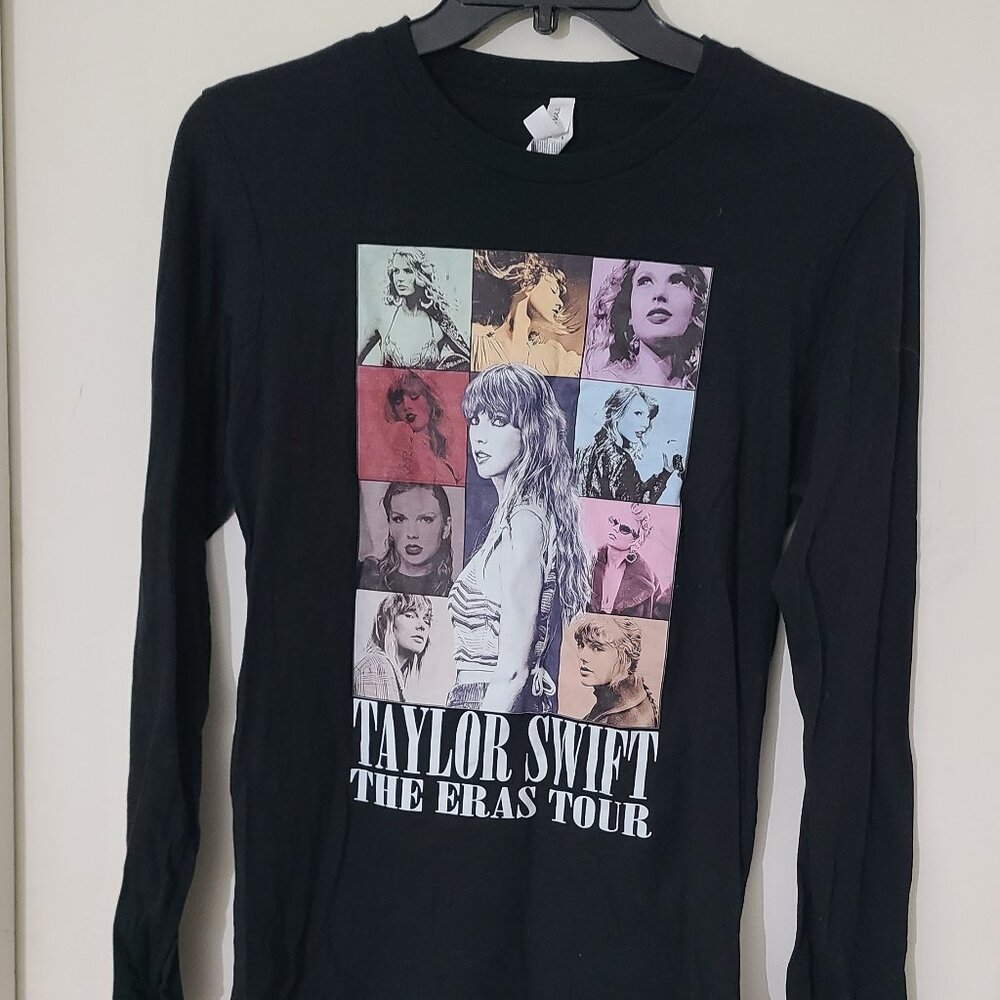 TAYLOR SWIFT long sleeve Women Size Medium THE ERAS TOUR
